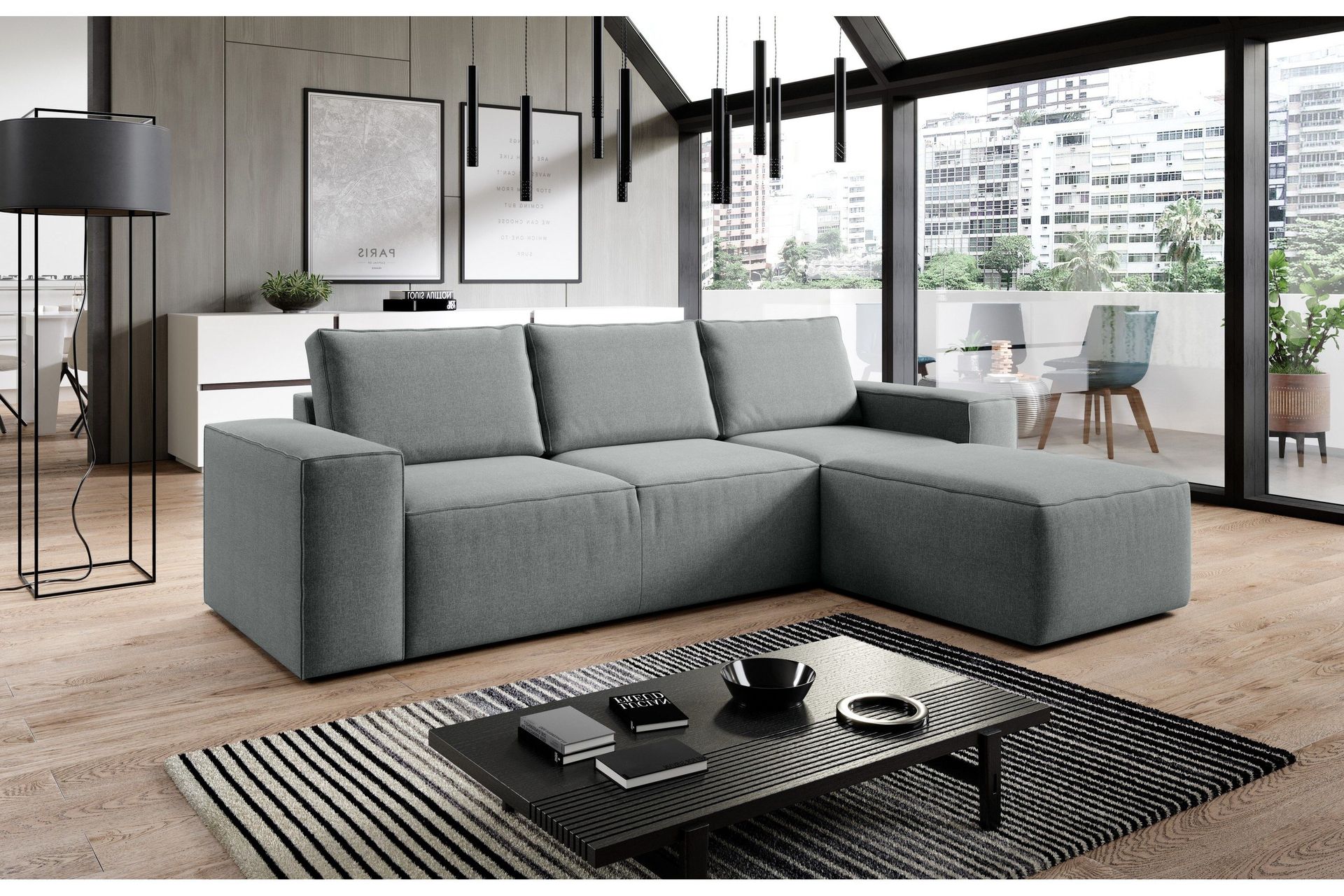 Kamli B&auml;ddsoffa m. Divan med F&ouml;rvaring - Gr&aring;