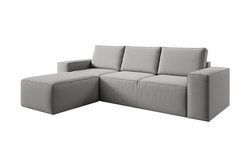 Kamli Bäddsoffa m. Divan med Förvaring - Grå - Möbler - Vardagsrum - Bäddsoffor