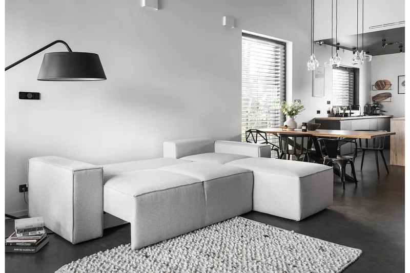 Kamli Bäddsoffa m. Divan med Förvaring - Grön - Möbler - Vardagsrum - Bäddsoffor