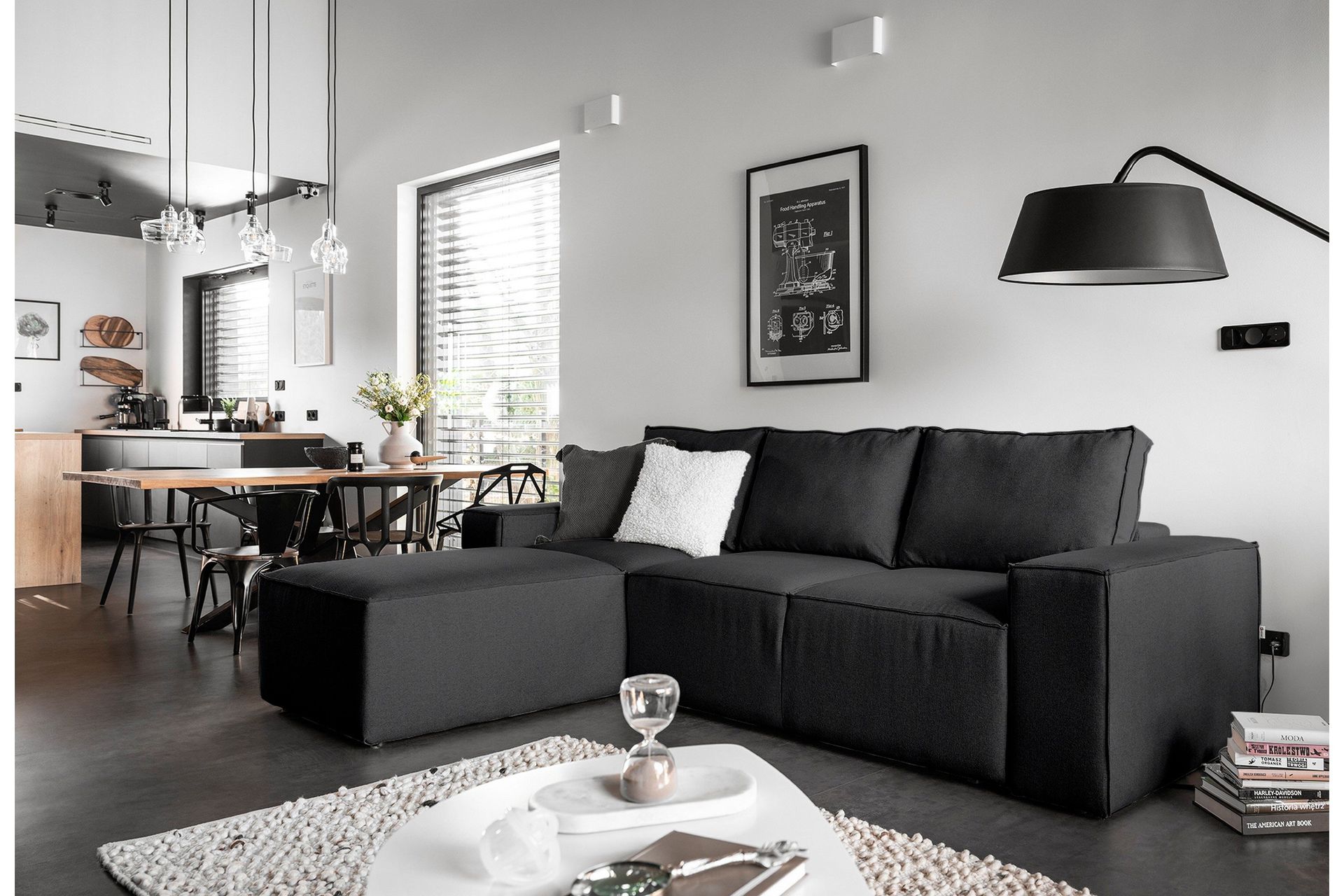 Kamli B&auml;ddsoffa m. Divan med F&ouml;rvaring - M&ouml;rkgr&aring;