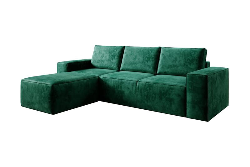 Kamli Bäddsoffa m. Divan med Förvaring - Turkos - Möbler - Vardagsrum - Bäddsoffor