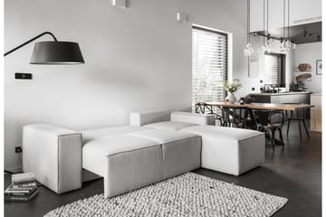 Kamli Bäddsoffa m. Divan med Förvaring - Turkos - Möbler - Vardagsrum - Bäddsoffor