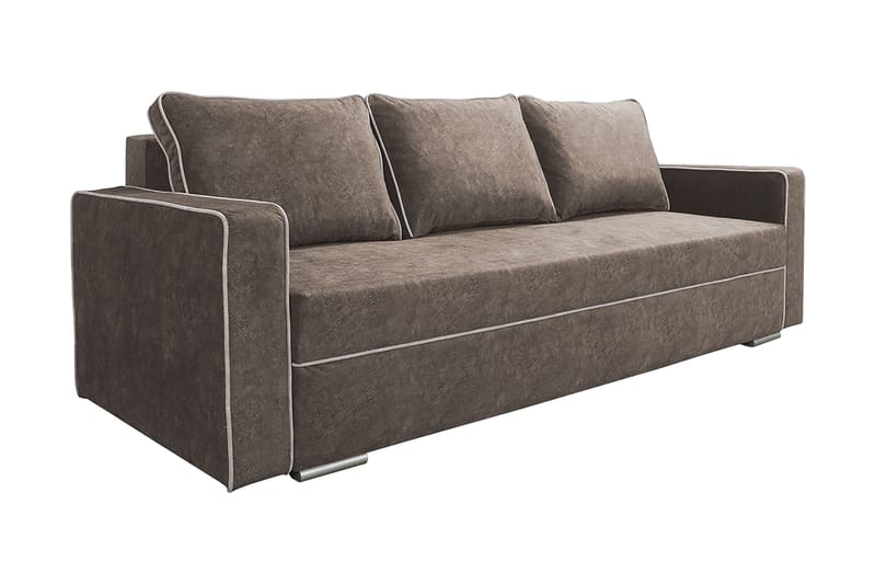 KANDRA Bäddsoffa - Brun - Möbler - Vardagsrum - Bäddsoffor