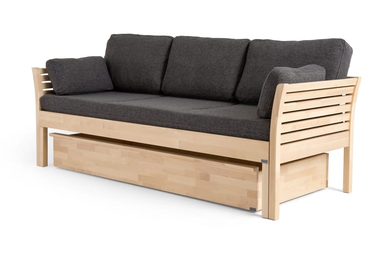 KANERVA Bäddsoffa Ram 190 cm Björk - Möbler - Vardagsrum - Bäddsoffor