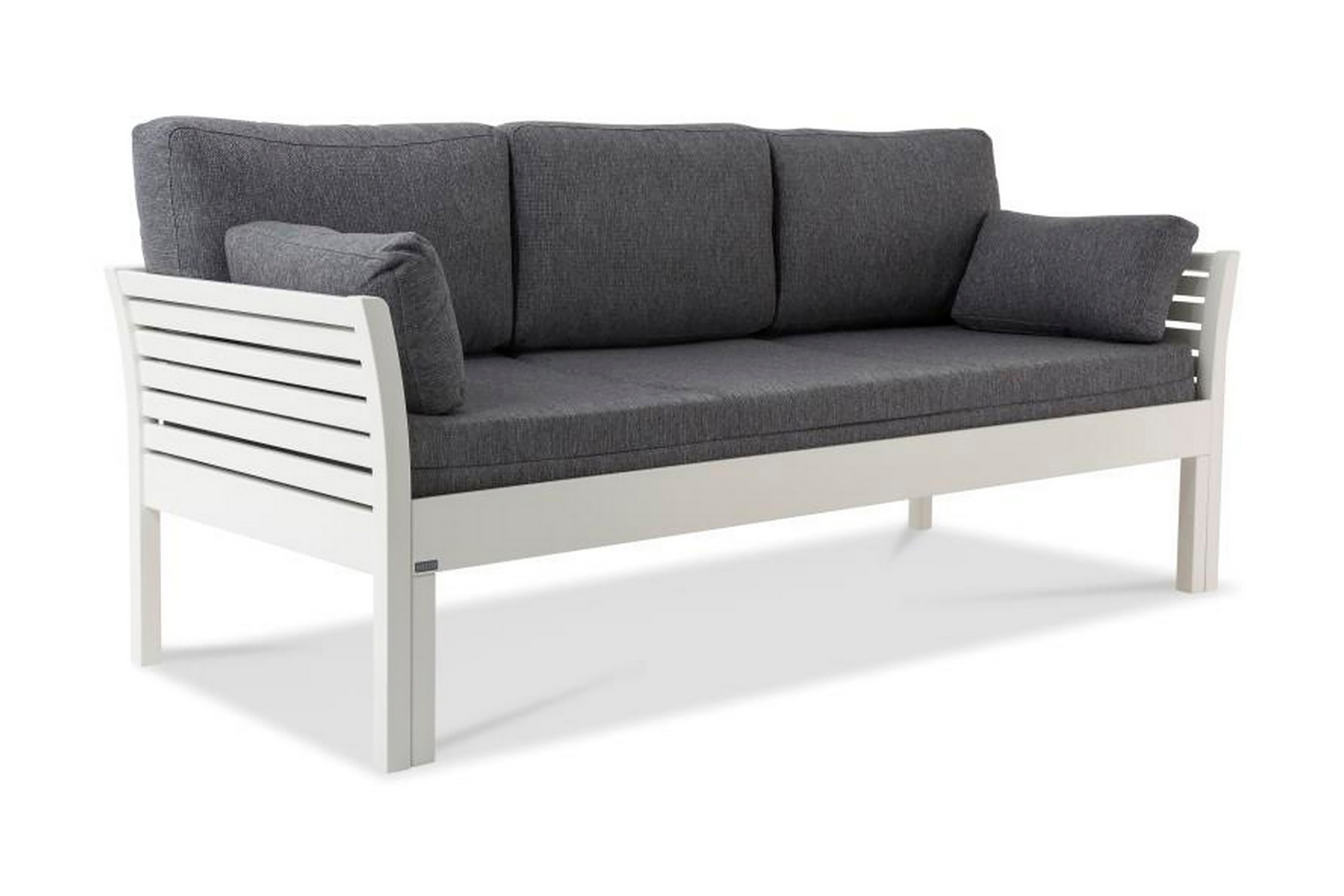 kanerva bäddsoffa ram 190 cm vit -