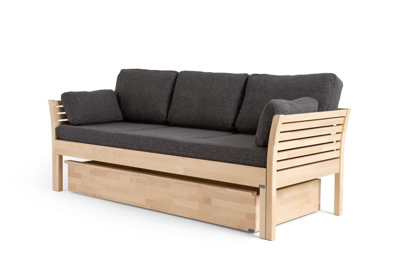 KANERVA Bäddsoffa Ram 200 cm Björk - Möbler - Vardagsrum - Bäddsoffor