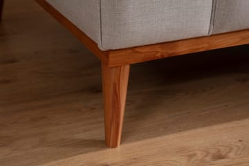 Kapri Bäddsoffa 4-sits - Creme - Möbler - Vardagsrum - Bäddsoffor - 4-sits bäddsoffa