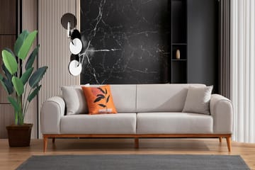 Kapri Bäddsoffa 4-sits - Creme - Möbler - Vardagsrum - Bäddsoffor - 4-sits bäddsoffa