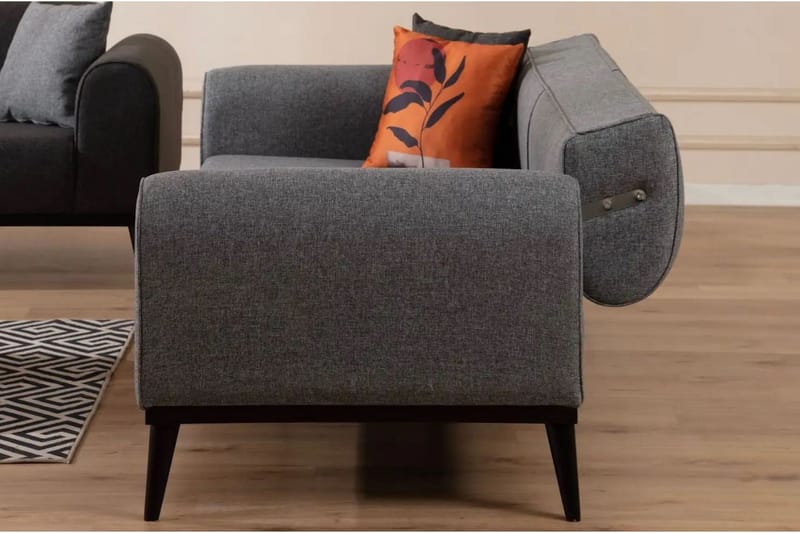 Kapri Bäddsoffa 4-sits - Ljusgrå - Möbler - Vardagsrum - Bäddsoffor - 4-sits bäddsoffa