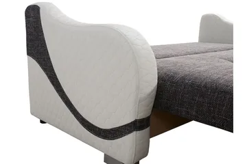 Karmen Bäddsoffa 226x93x88 cm - Grå/Vit - Möbler - Vardagsrum - Bäddsoffor