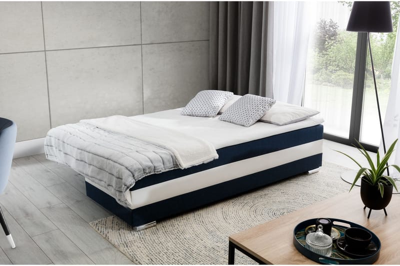 Karolez Bäddsoffa - Blå/Vit - Möbler - Vardagsrum - Bäddsoffor