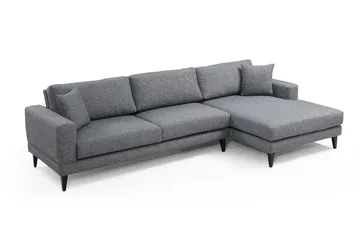 Katilaya Bäddsoffa med Divan Höger - Grå - Möbler - Vardagsrum - Bäddsoffor