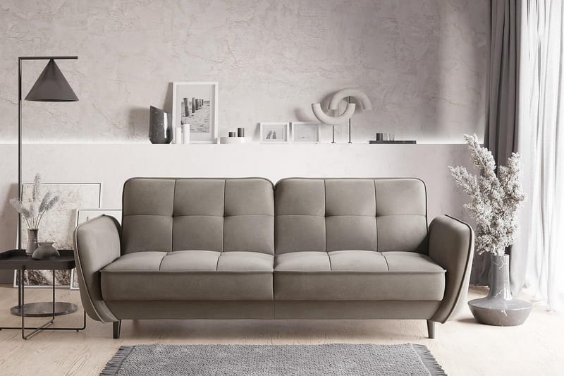 Katsuya Bäddsoffa 3-sits - Beige - Möbler - Vardagsrum - Bäddsoffor