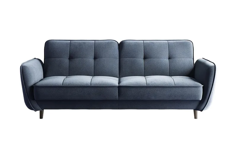 Katsuya Bäddsoffa 3-sits - Blå - Möbler - Vardagsrum - Bäddsoffor