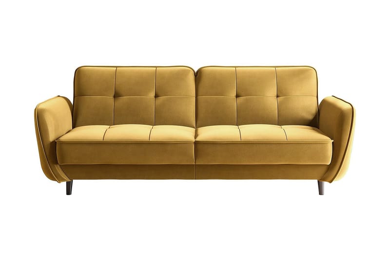 Katsuya Bäddsoffa 3-sits - Gul - Möbler - Vardagsrum - Bäddsoffor