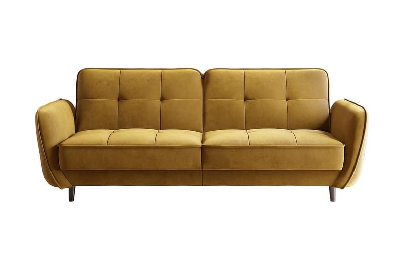 Katsuya Bäddsoffa 3-sits - Gul - Möbler - Vardagsrum - Bäddsoffor