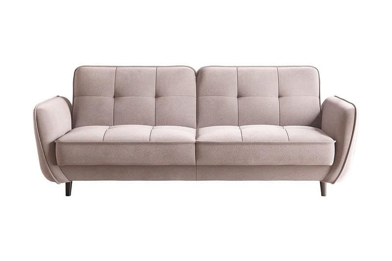 Katsuya Bäddsoffa 3-sits - Ljusrosa - Möbler - Vardagsrum - Bäddsoffor