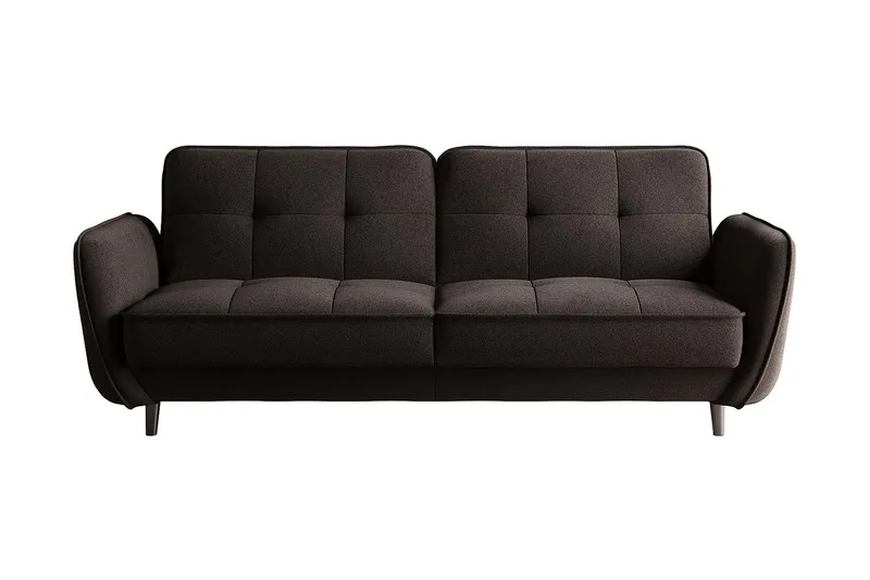 Katsuya Bäddsoffa 3-sits - Mörkbrun - Möbler - Vardagsrum - Bäddsoffor
