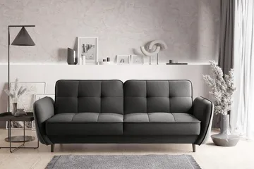 Katsuya Bäddsoffa 3-sits - Mörkgrå - Möbler - Vardagsrum - Bäddsoffor