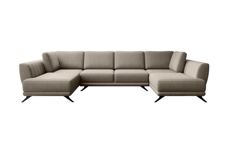 Katun Bäddsoffa Dubbelschäslong - Beige - Möbler - Vardagsrum - Bäddsoffor - U bäddsoffa