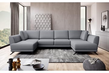 Katun Bäddsoffa Dubbelschäslong - Ljusgrå - Möbler - Vardagsrum - Bäddsoffor - U bäddsoffa