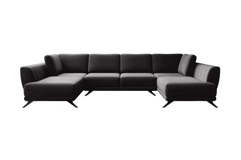 Katun Bäddsoffa Dubbelschäslong - Mörkbrun - Möbler - Vardagsrum - Bäddsoffor - U bäddsoffa