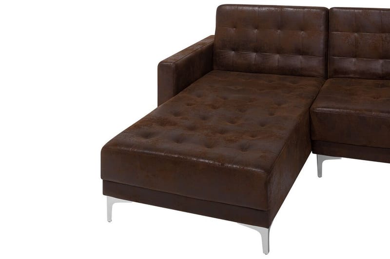 KIEFF Bäddsoffa med Divan Brun - Möbler - Vardagsrum - Bäddsoffor - U bäddsoffa