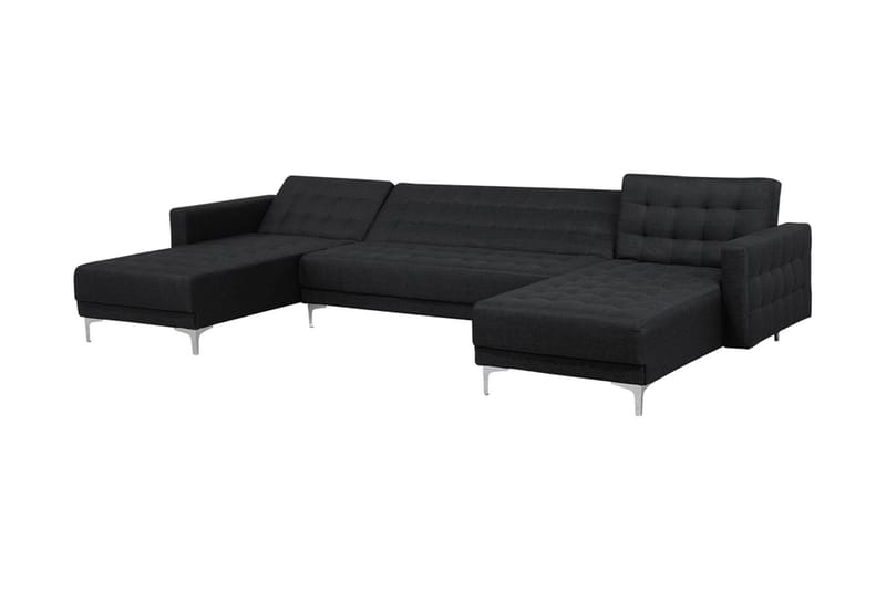 KIEFF Bäddsoffa med Divan Grå - Möbler - Vardagsrum - Bäddsoffor - U bäddsoffa