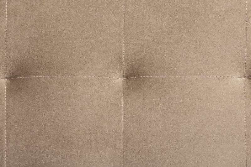 KIEFF Hörnbäddsoffa Vänster Sammet Beige - Möbler - Vardagsrum - Bäddsoffor