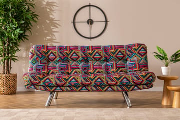 Kingaroy Bäddsoffa 3-sits 175x110 cm - Flerfärgad - Möbler - Vardagsrum - Bäddsoffor