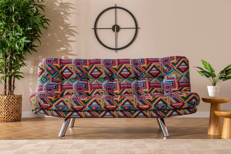 Kingaroy Bäddsoffa 3-sits 175x110 cm - Flerfärgad - Möbler - Vardagsrum - Bäddsoffor