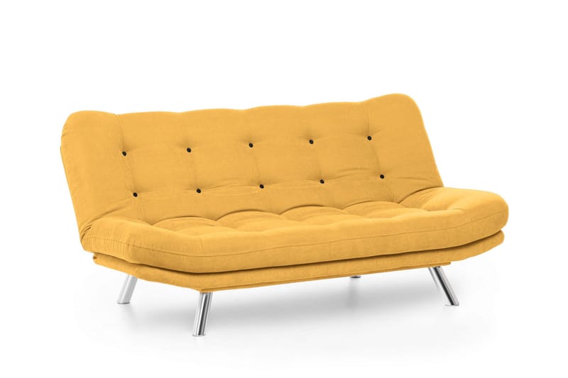 Kingaroy Bäddsoffa 3-sits 200x104 cm - Senapsgul - Möbler - Vardagsrum - Bäddsoffor