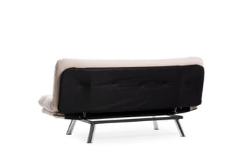 Kingaroy Längsbäddad Bäddsoffa 100x175 cm i Linne - Krämbeige - Möbler - Vardagsrum - Bäddsoffor