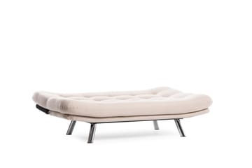 Kingaroy Längsbäddad Bäddsoffa 100x175 cm i Linne - Krämbeige - Möbler - Vardagsrum - Bäddsoffor