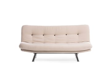 Kingaroy Längsbäddad Bäddsoffa 100x175 cm i Linne - Krämbeige - Möbler - Vardagsrum - Bäddsoffor