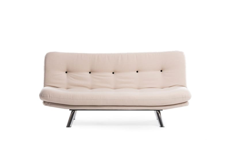 Kingaroy Längsbäddad Bäddsoffa 100x175 cm i Linne - Krämbeige - Möbler - Vardagsrum - Bäddsoffor