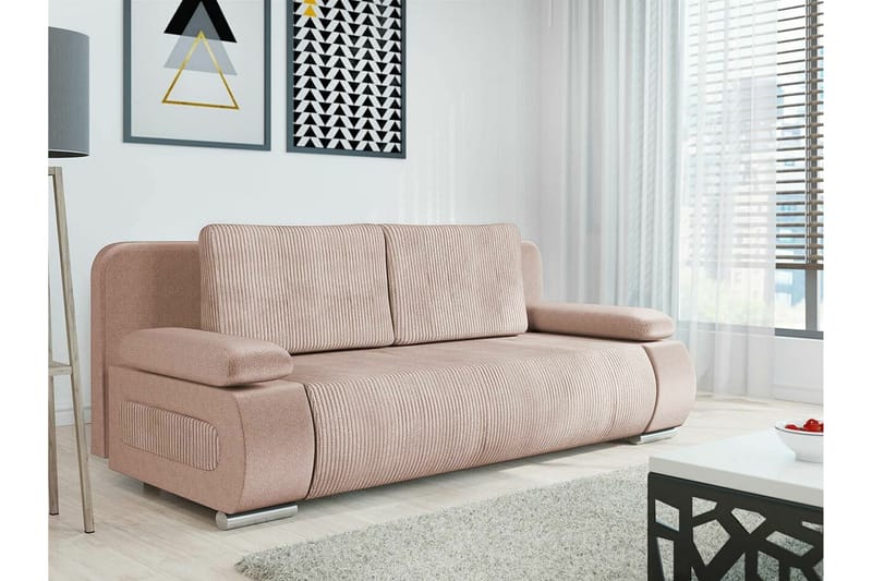 Kintore 2-sits Bäddsoffa Beige - Möbler - Vardagsrum - Bäddsoffor