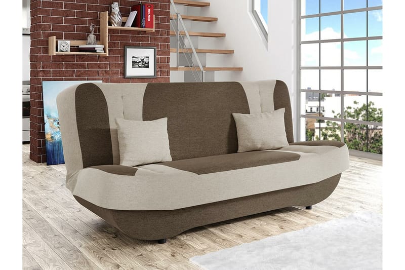 Kintore 2-sits Bäddsoffa Brun - Möbler - Vardagsrum - Bäddsoffor