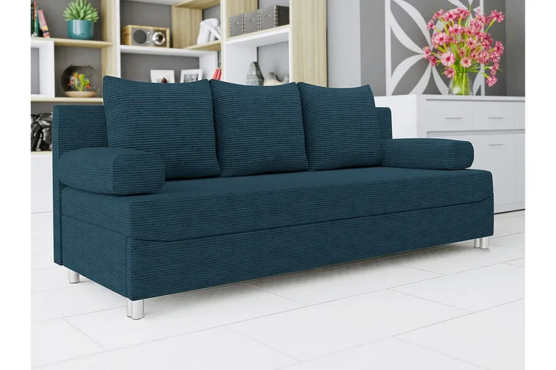 Kintore 2-sits Bäddsoffa Dark blue - Möbler - Vardagsrum - Bäddsoffor