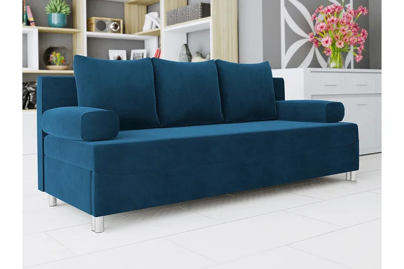 Kintore 2-sits Bäddsoffa Dark blue - Möbler - Vardagsrum - Bäddsoffor
