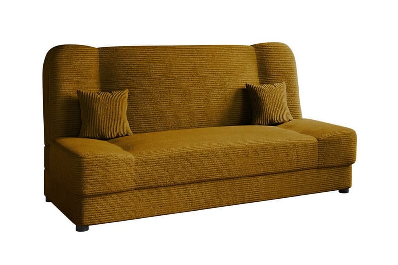 Kintore 2-sits Bäddsoffa Gul/Brun - Möbler - Vardagsrum - Bäddsoffor