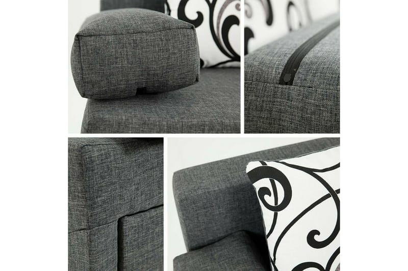 Kintore 2-sits Bäddsoffa Ljusgrå - Möbler - Vardagsrum - Bäddsoffor