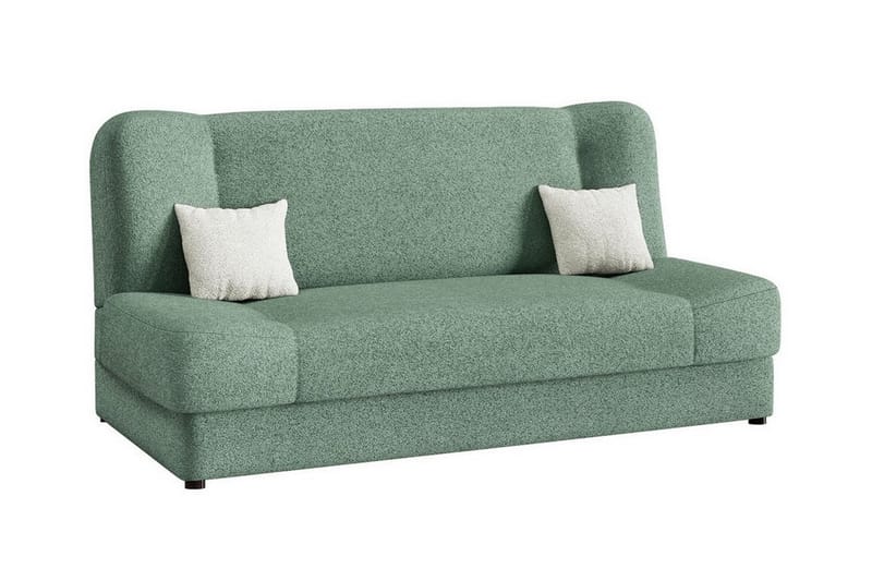 Kintore 2-sits Bäddsoffa Ljusgrön/Grön/Mint - Bäddsoffor - 2-sits bäddsoffa