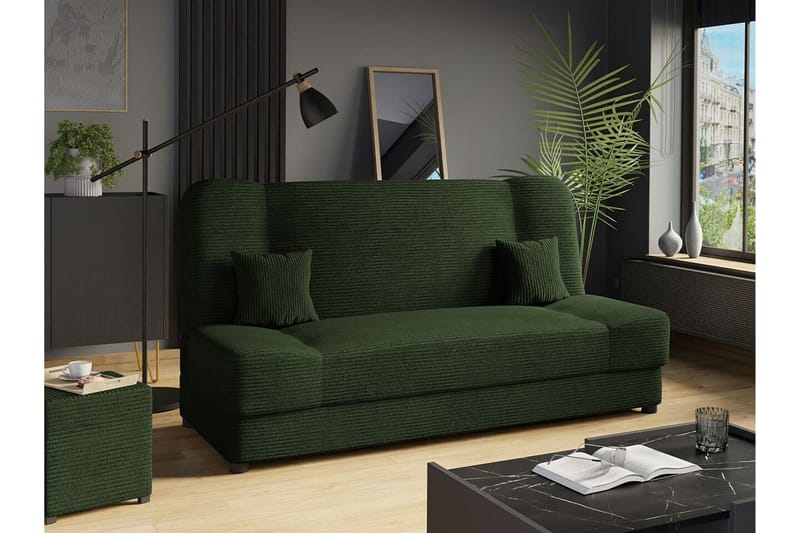 Kintore 2-sits Bäddsoffa Mörkgrön - Möbler - Vardagsrum - Bäddsoffor