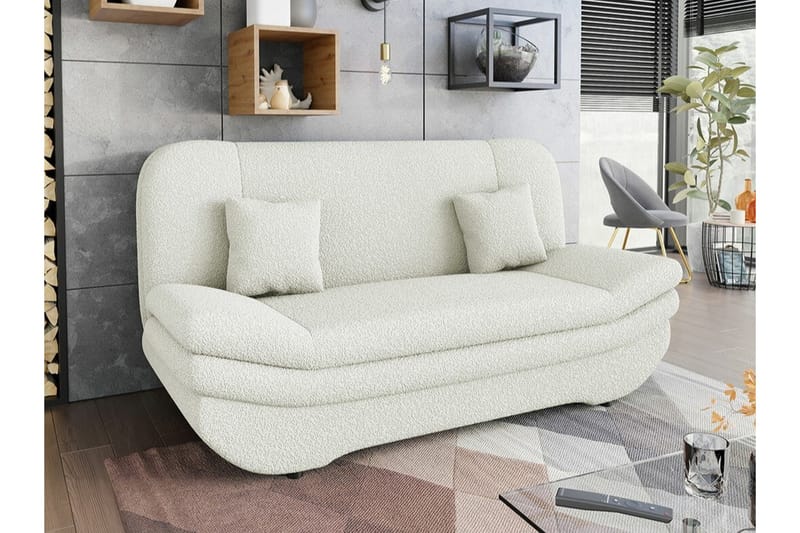 Kintore 2-sits Bäddsoffa Vit - Möbler - Vardagsrum - Bäddsoffor
