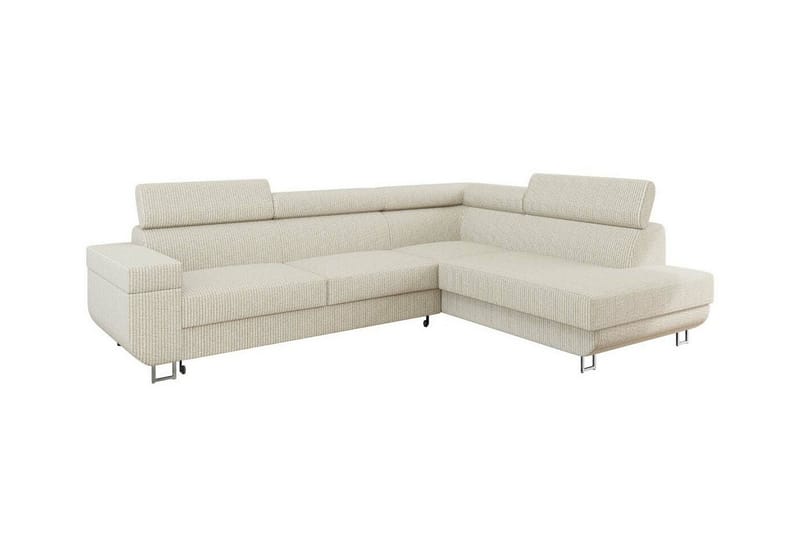 Kintore 3-sits Hörnbäddsoffa Beige - Hörnbäddsoffa - Bäddsoffor