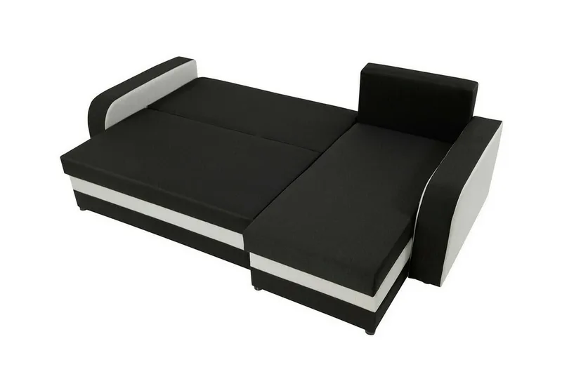 Kintore 3-sits Hörnbäddsoffa Brown - Möbler - Vardagsrum - Bäddsoffor