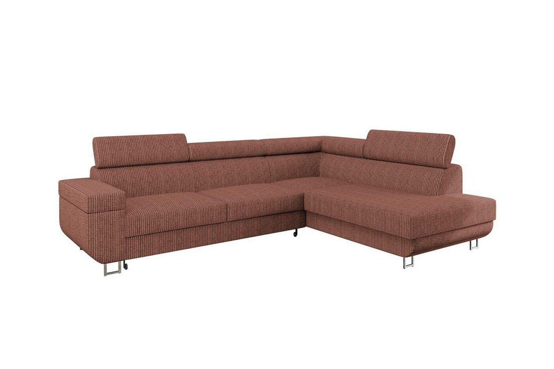 Kintore 3-sits H&ouml;rnb&auml;ddsoffa Brown -