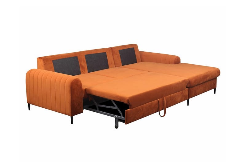 Kintore 3-sits Hörnbäddsoffa Dark blue - Möbler - Vardagsrum - Bäddsoffor - Hörnbäddsoffa