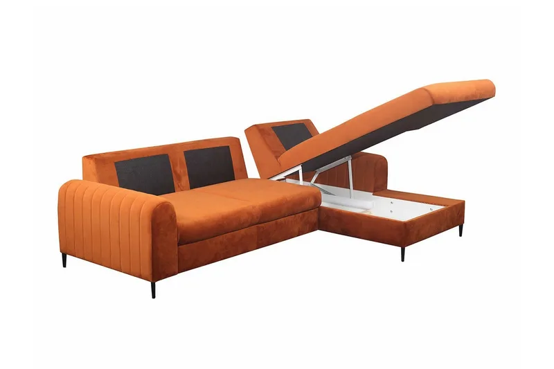 Kintore 3-sits Hörnbäddsoffa Dark green - Möbler - Vardagsrum - Bäddsoffor